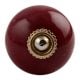 Solid Cherry Golden Fitting Cabinet Knob